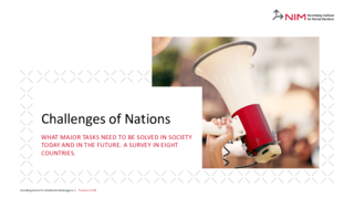 International comparison: the most important social issues from the ...